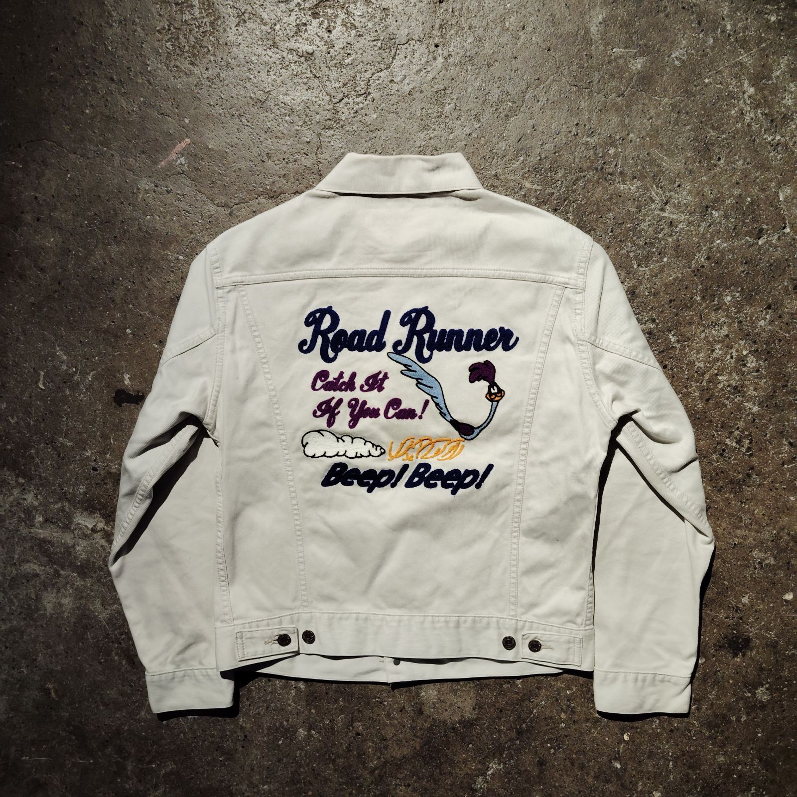 Suger Cane Road Runner デニムジャケット SUGAR CANE × LOONEY TUNES Road Runner デニムジャケット 38 シュガー