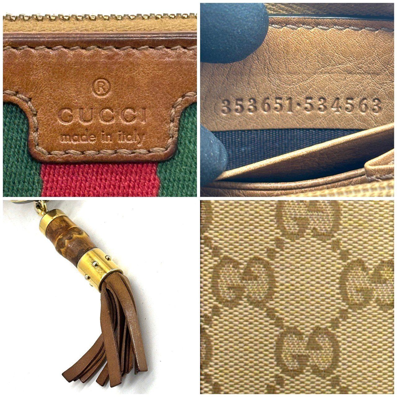 品格を宿す名作】 GUCCI 長財布 ラウンドファスナー 12カード GG