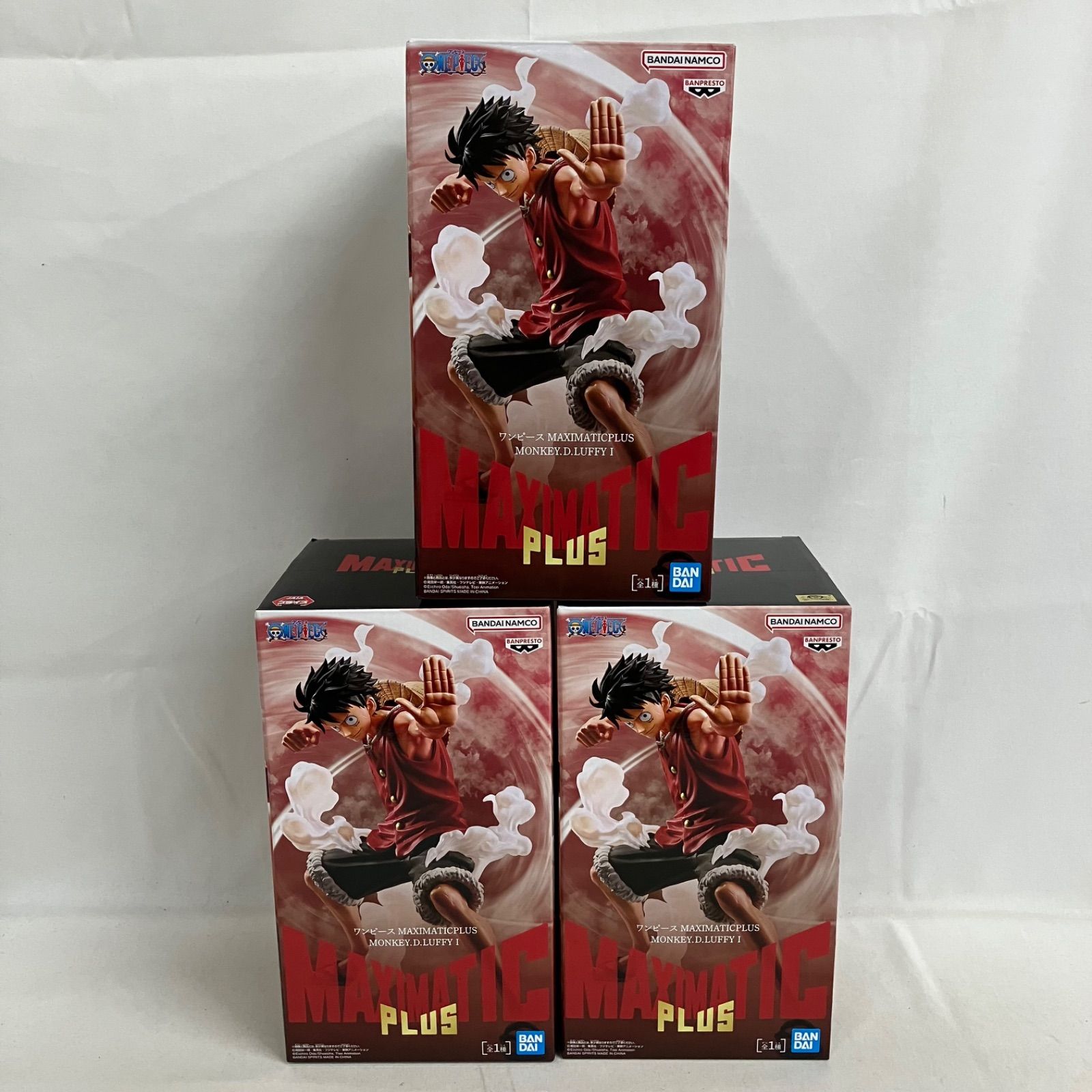 未開封 ワンピース MAXIMATIC PLUS モンキー・D・ルフィⅠ フィギュア