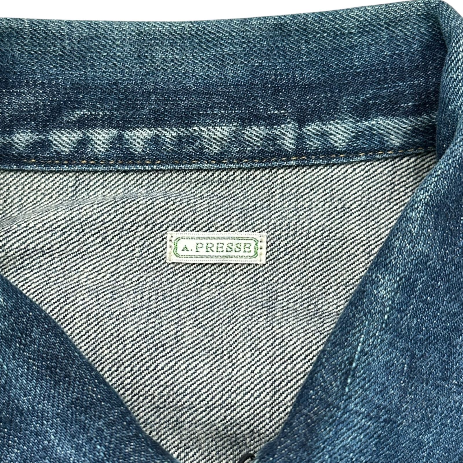 A.PRESSE(アプレッセ) 22AW 2nd Type Denim Jacket セカンド デニム 