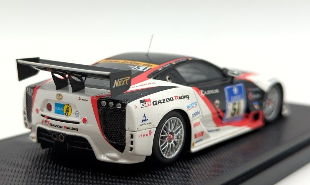 限定品 EBBRO 1/43 LEXUS LFA Nur24h 2013 EBBRO Racing 1 43 Lexus