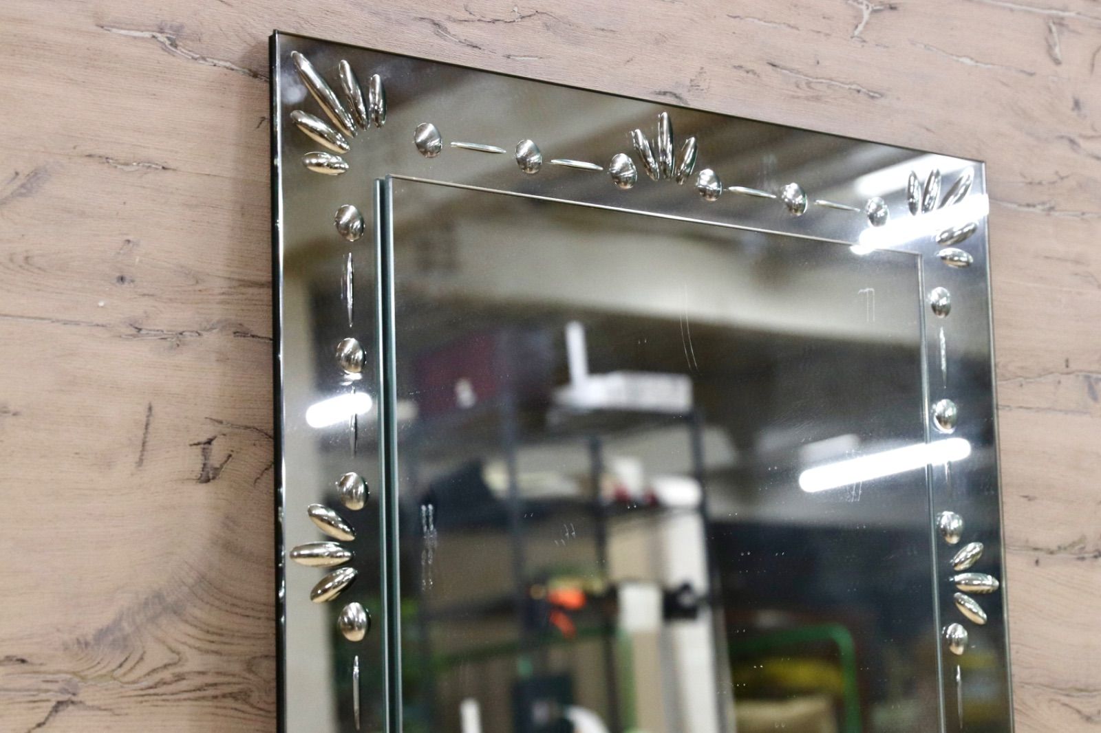 GMIK276○イタリアモダン ベネチアンミラー Venetian Mirror 店舗什器