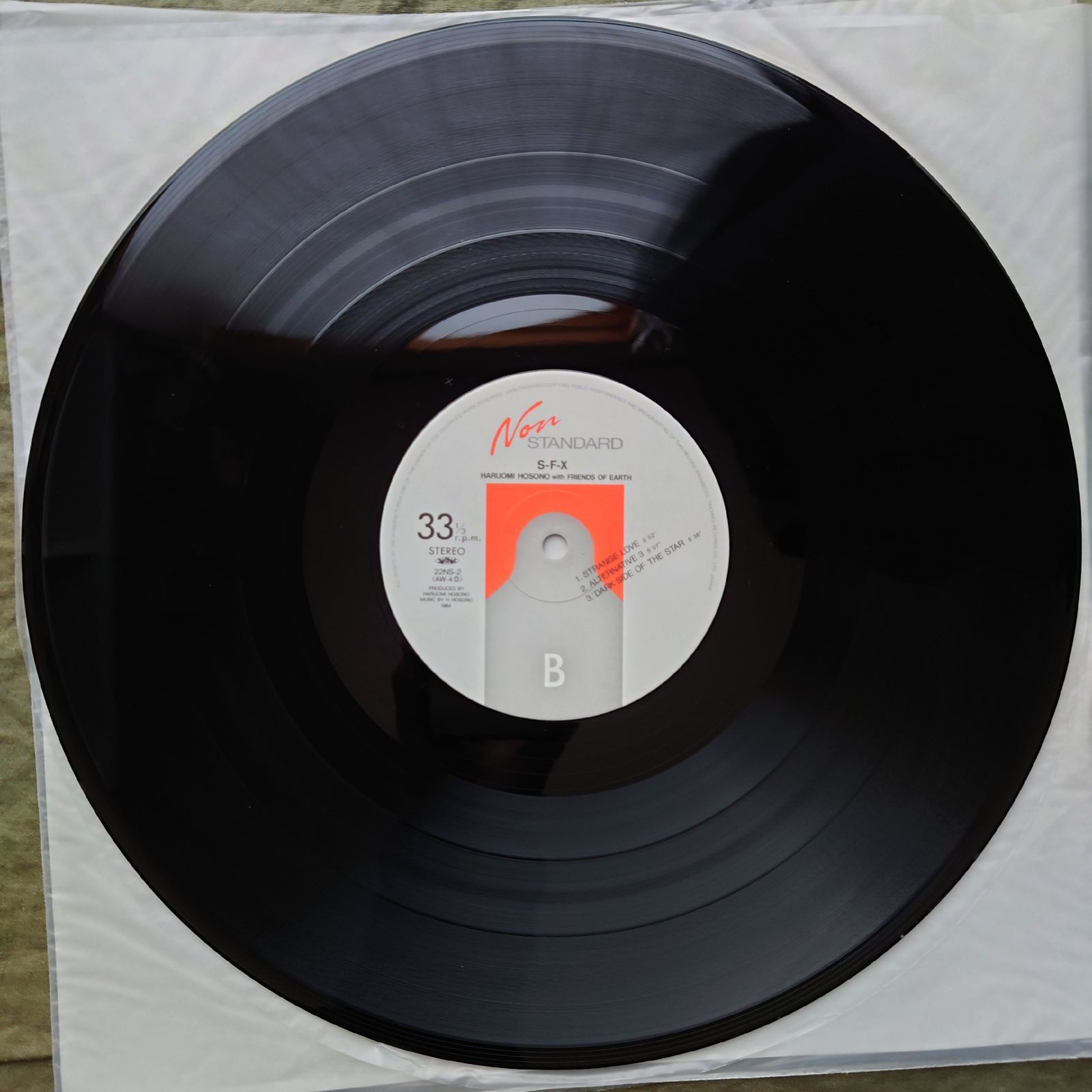 傷なし美盤 美ジャケ 美品 1984年 細野晴臣 Haruomi Hosono LPレコード 