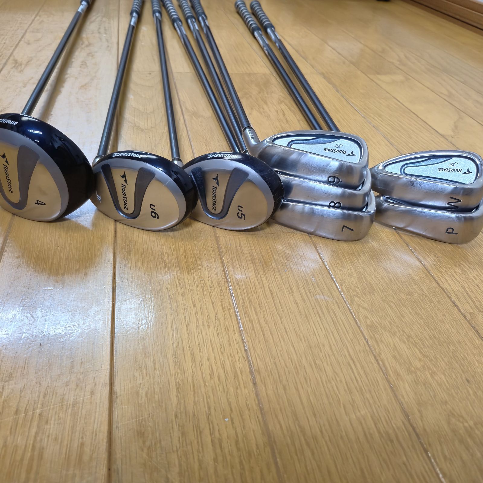 8本セット】ブリヂストン TOURSTAGE ツアーステージ Jr ジュニア 4W 