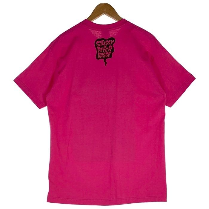 Stussy ピンク 半袖シャツ Lサイズ STUSSY ステューシー PETER BAGGE 半袖 Tシャツ ピンク Size L - メルカリ
