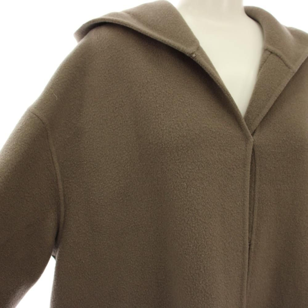 美品！スタニングルアー　ウール　ジャケット カーキ スタニングルアー STUNNING LURE ウール フーディ リバー コート