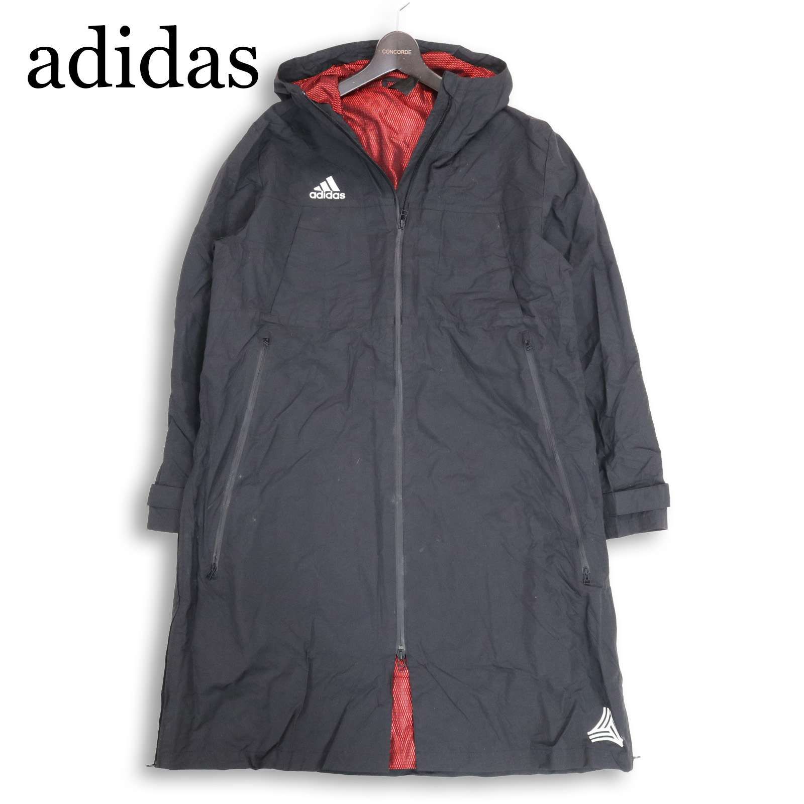 adidas アディダス 通年☆ ベンチコート ロングコート スポーツウェア 