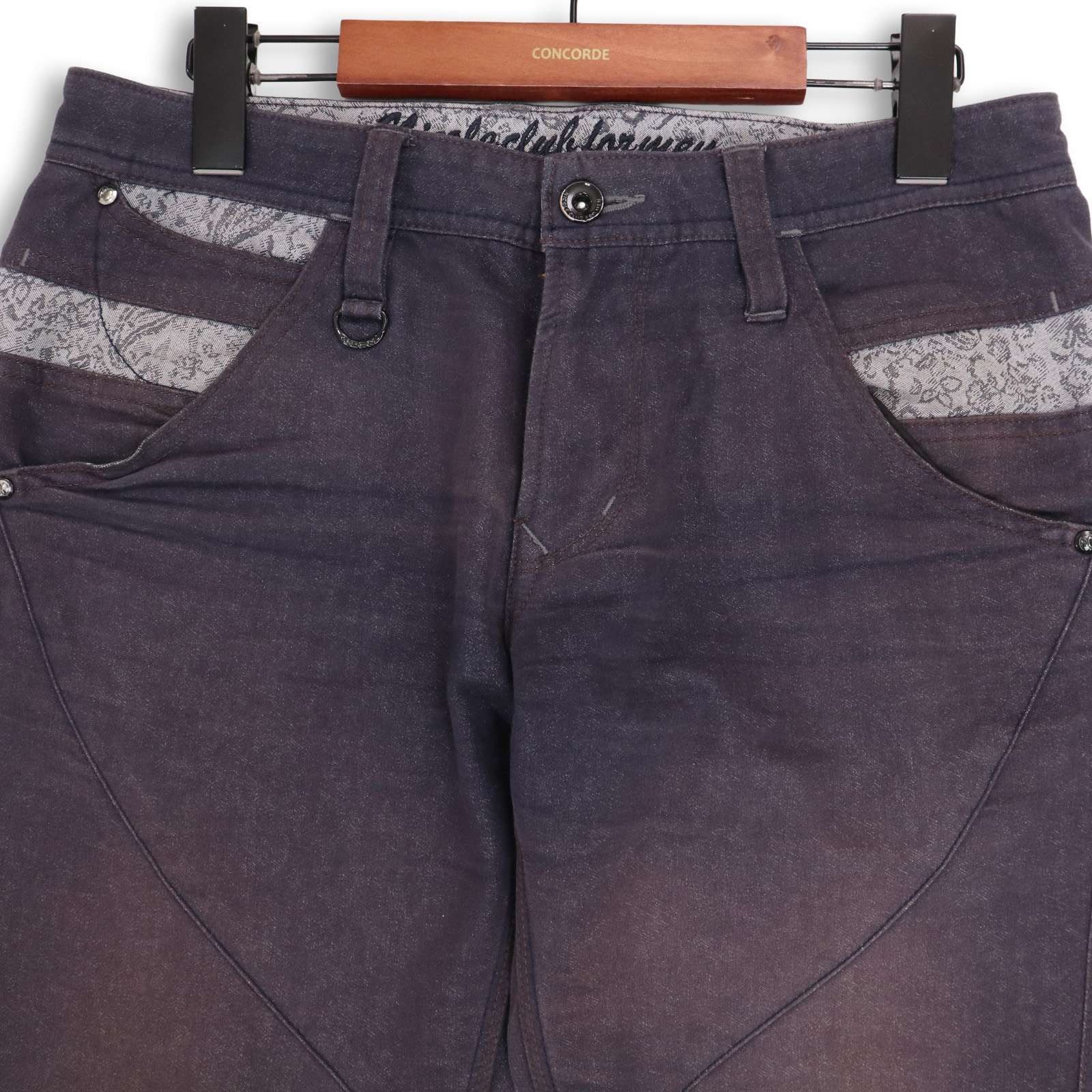 NICOLE CLUB FOR MEN ニコルクラブ フォーメン 通年 ストレッチ シューカット デニム パンツ ジーンズ Sz.44 メンズ