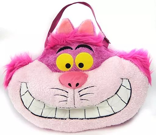 中古】ティッシュケース・ティッシュカバー チェシャ猫(顔アップ