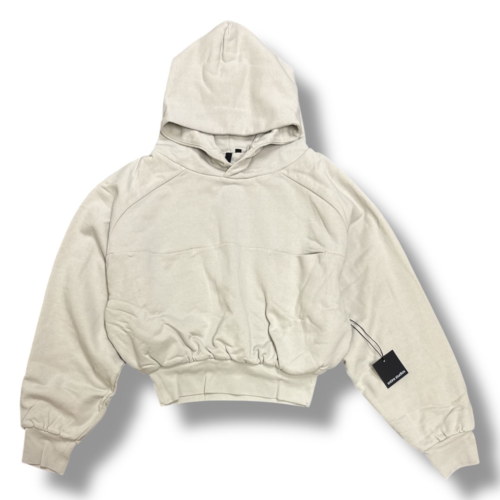 参考上代44000円 未使用 entire studios DOUBLE DOUBLE HOOD ダブルダブルフード フーディー スウェット パーカー エンタイアスタジオ ES2367 ミネラル（グレー系） S （92412A） 参考上代44000円 未使用 entire studios DOUBLE DOUBLE HOOD ダブル