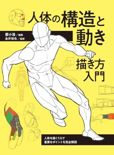 人体の構造と動き 描き方入門　人体を描くうえで重要なポイントを完全解説／蒙小洛