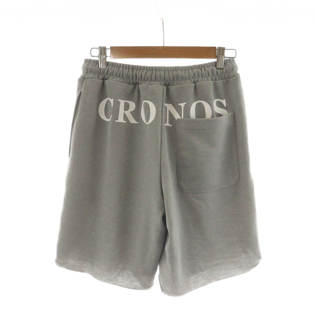クロノス CRONOS ショートパンツ 36 ロゴ イージー ウエストゴム /RR