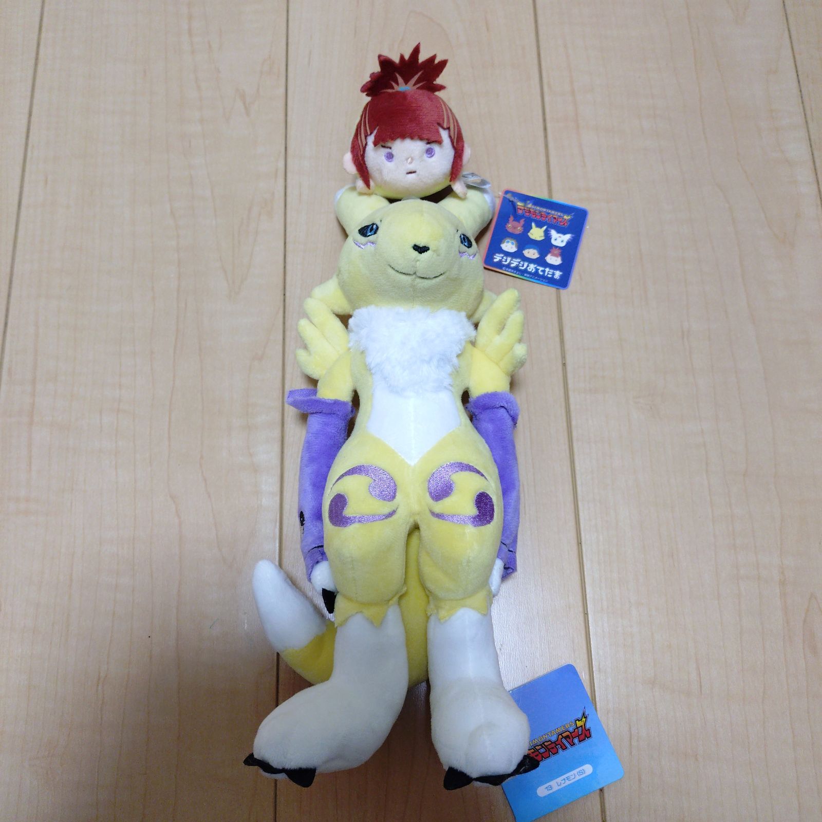 新品未使用 デジモン テイマーズ レナモン デジデジおてだま 牧野留姫