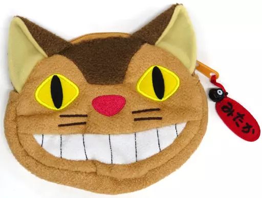 中古】バッグ ネコバス フェイスポーチ 「となりのトトロ」 三鷹の森