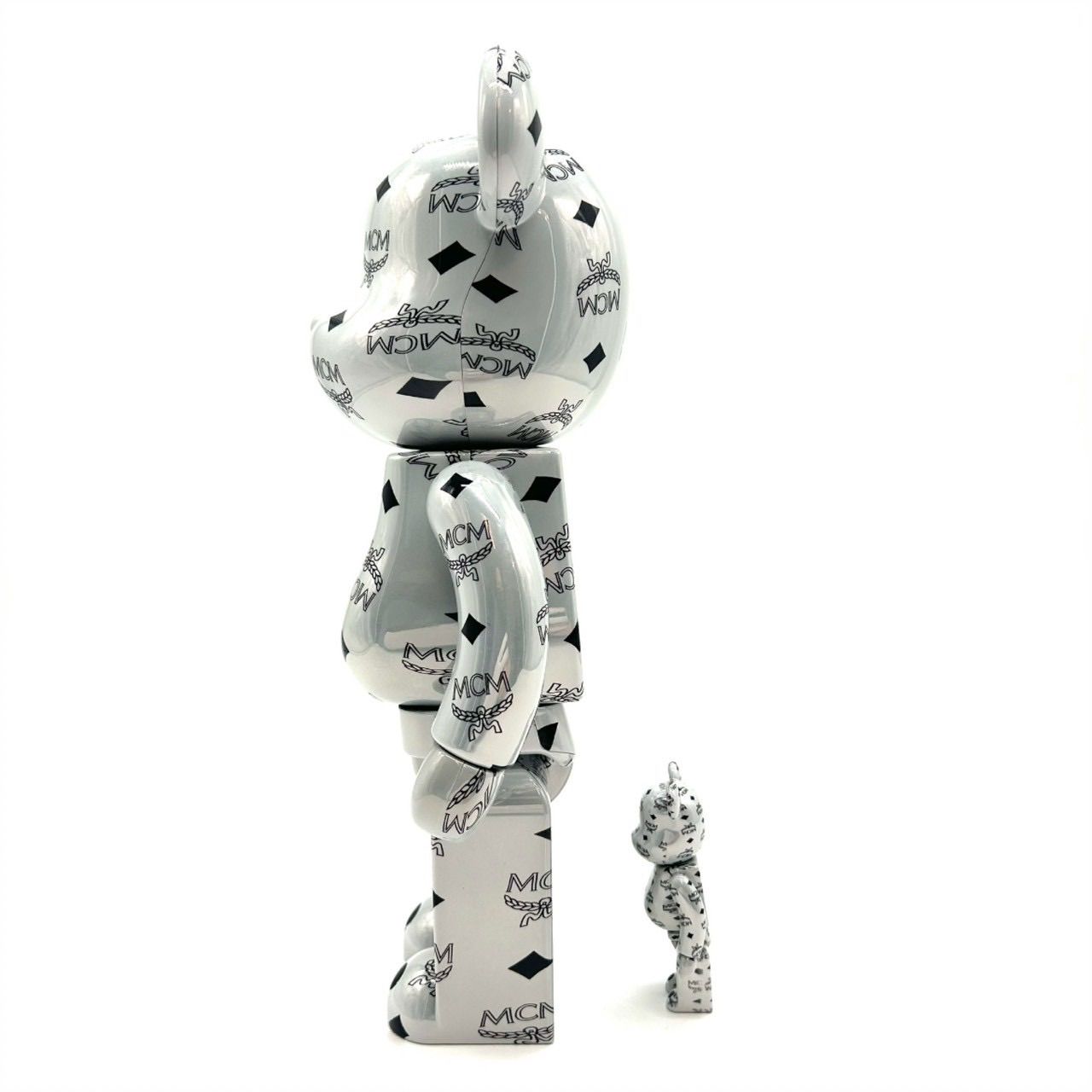BE＠RBRICK MCM ベアブリック エムシーエム 400％ 100％ 2体セット