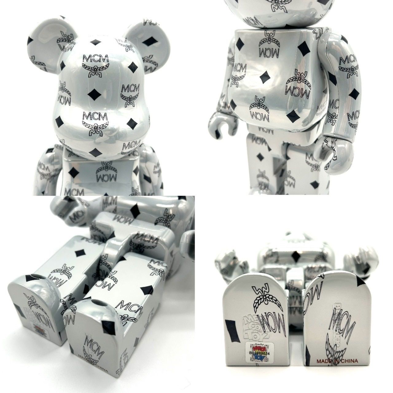 BE＠RBRICK MCM ベアブリック エムシーエム 400％ 100％ 2体セット
