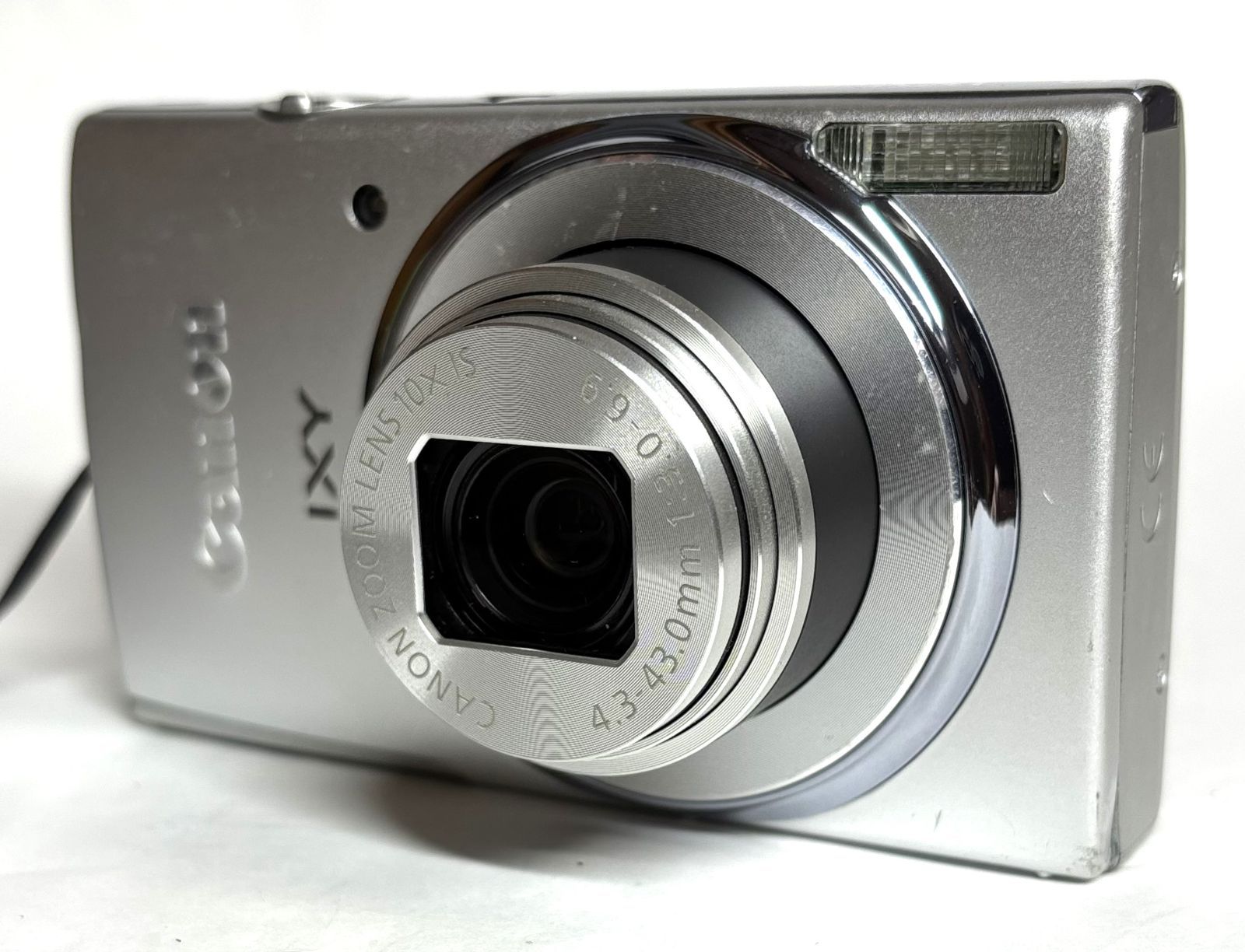 Canon IXY140 20.2MP 10x is HD デジタルカメラ Silver 極美品 基本 