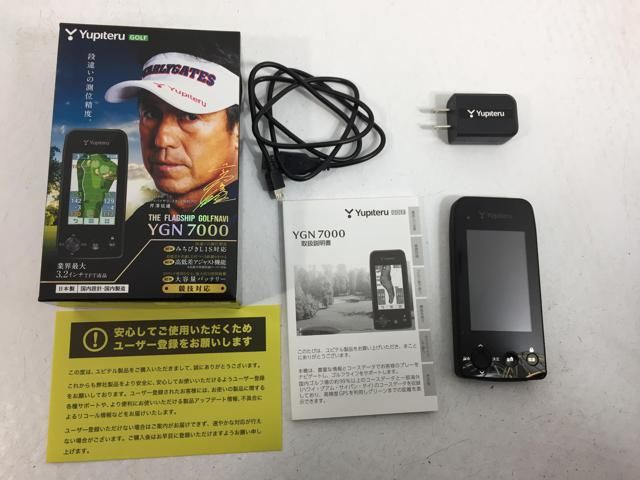 返品OK 【中古ゴルフ用品】【超美品】ユピテル ゴルフナビ YGN7000