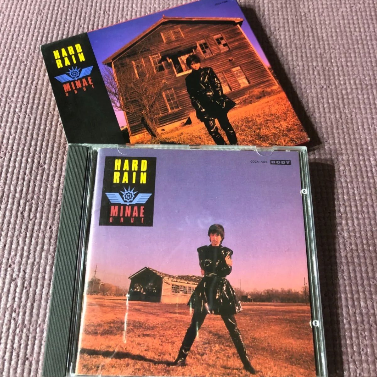 大植三奈江ファーストアルバム『ハード・レイン（HARD RAIN）』【初回