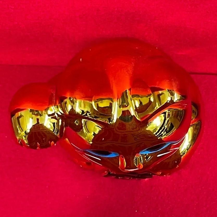  常滑焼 招き猫 5号 右手 金 金運招福 送料込 鉛筆立て 置物 インテリア小物