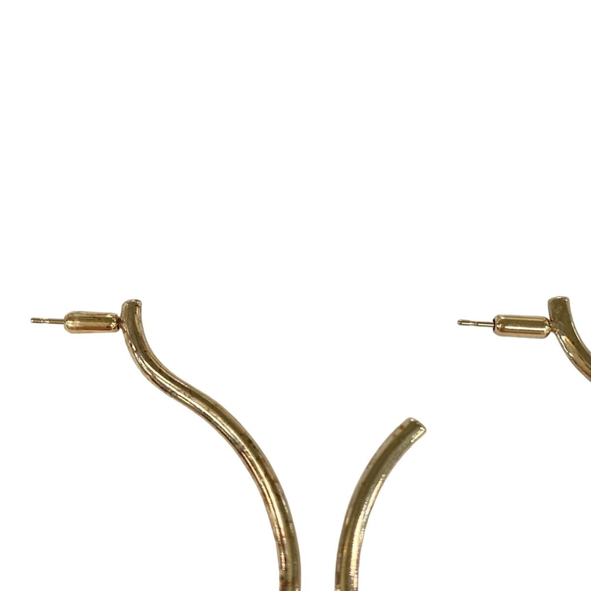 ete(エテ) ピアス - K18YG×ゴールド bijoux/フープ/リサイクルシルバー