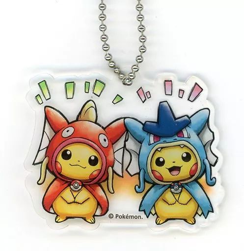 中古雑貨 A.ピカチュウ(コイキングごっこ＆ギャラドスごっこ⁄笑顔
