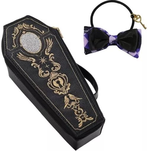 中古】その他雑貨 ポムフィオーレ寮 棺型アクセサリーポーチ