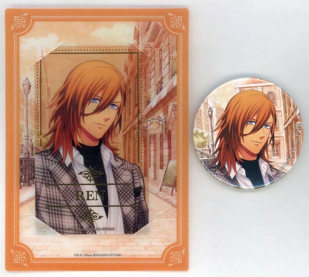 中古】グッズセット 神宮寺レン カスタマイズビジュアルカード