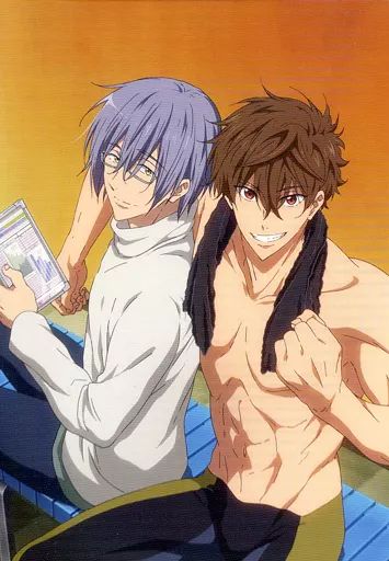 中古】キャラカード 桐嶋夏也＆芹沢尚 オフショットブロマイド 「劇場