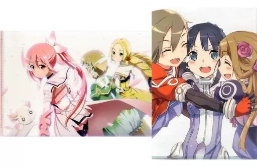 中古】クリアファイル 結城友奈は勇者である＆鷲尾須美は勇者である