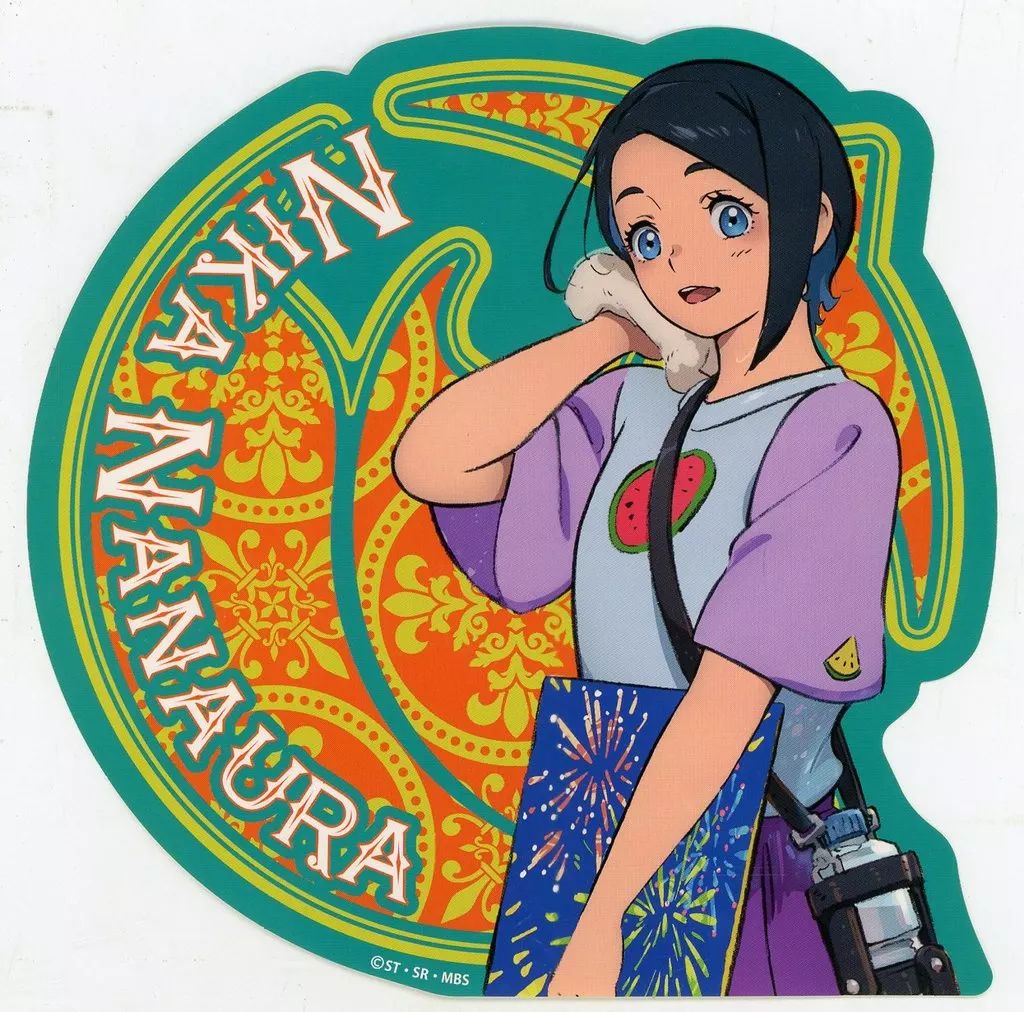 [Used] Sticker Nika Nanaura Travel Sticker “Mobile Suit Gundam Mercury Witch Festival ~Astikasia All School Meeting~”