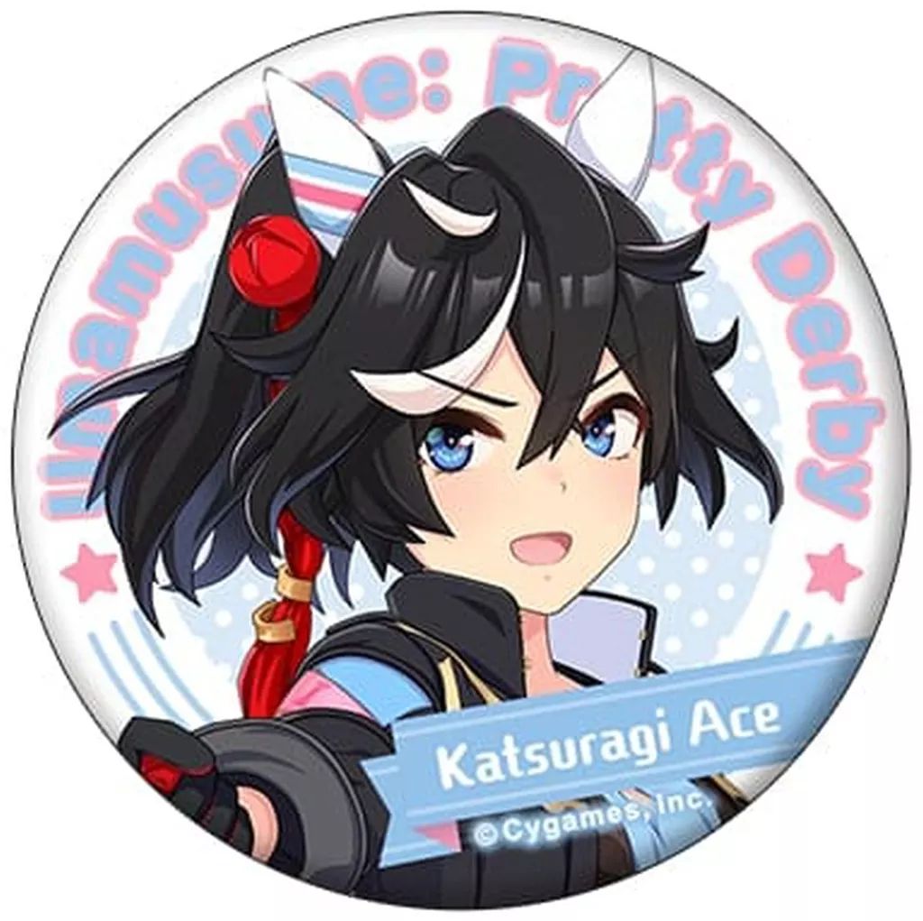 中古】バッジ・ビンズ カツラギエース 「ウマ娘 プリティーダービー