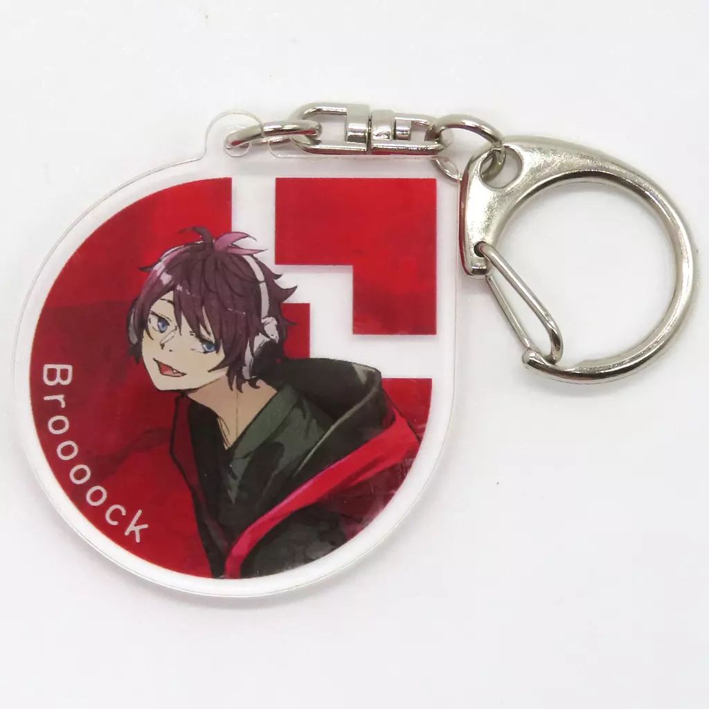 中古】キーホルダー broooock(White Tails) アクリルキーホルダー