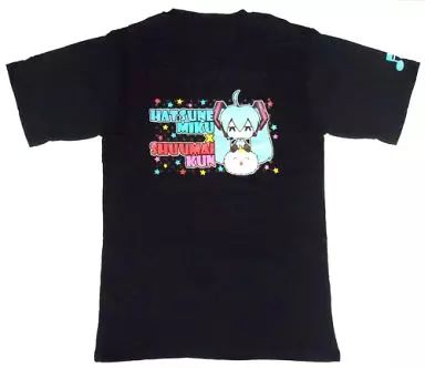 中古】Tシャツ(キャラクター) 初音ミク×しゅうまい君 Tシャツ ブラック