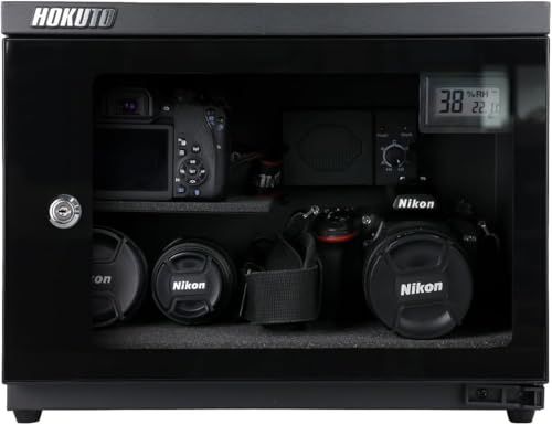 HOKUTO 防湿庫 ドライボックス HS-25L カビ対策 カメラ収納ケース 容量25L m 06324d50