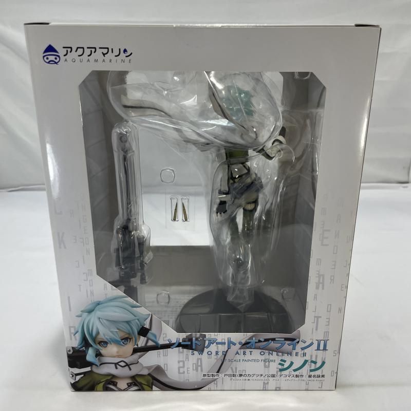 中古】未開封)アクアマリン シノン 1/7スケールフィギュア ソード