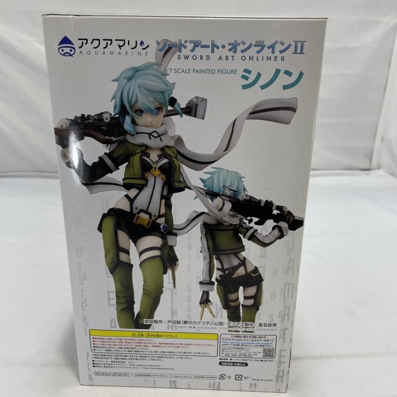 中古】未開封)アクアマリン シノン 1/7スケールフィギュア ソード