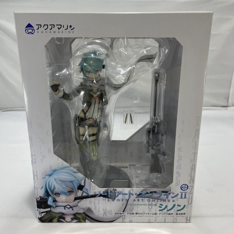 中古】未開封)アクアマリン シノン 1/7スケールフィギュア ソード