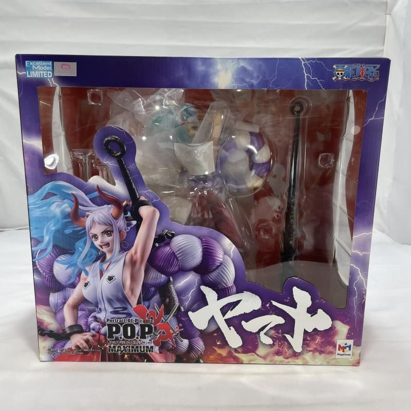 中古】開封)MegaHouse P.O.P WA-MAXIMUM ヤマト フィギュア ワンピース