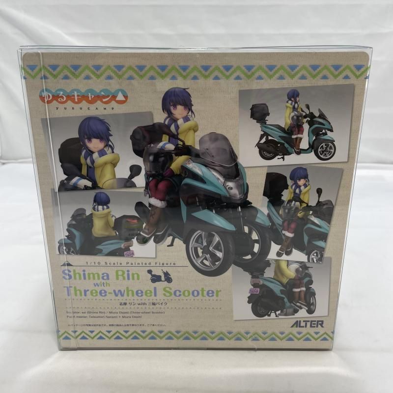 中古】S未開封)ALTER 志摩リン with 三輪バイク 1/10スケール