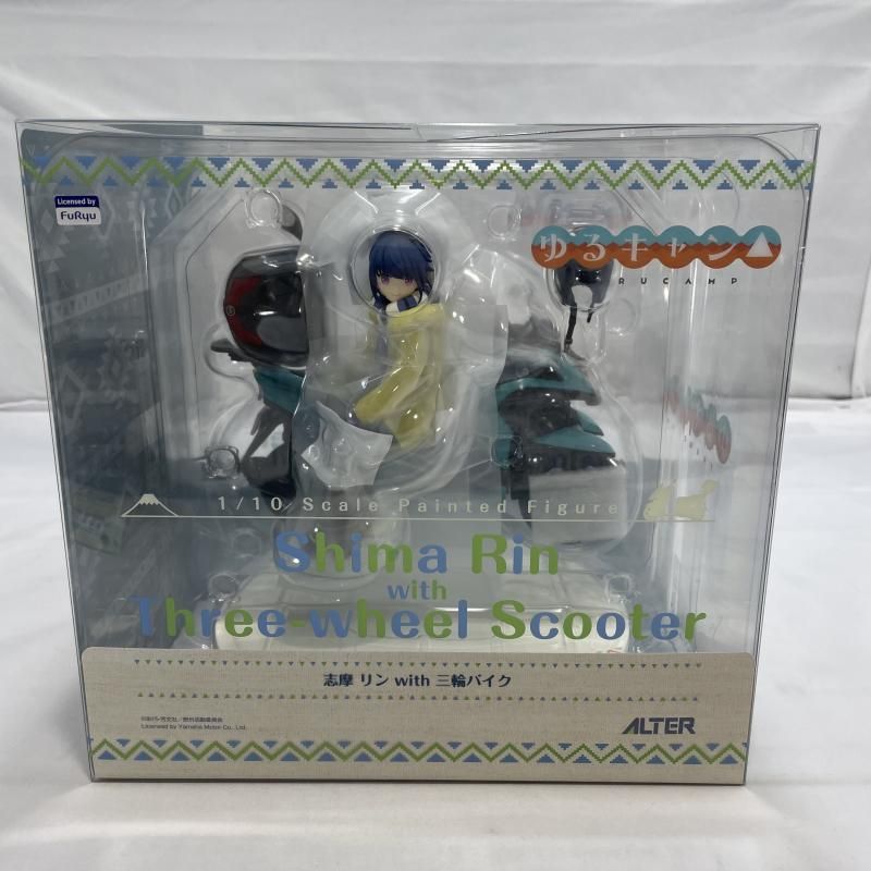 中古】S未開封)ALTER 志摩リン with 三輪バイク 1/10スケール 【未開封】志摩リン with 三輪バイク 1/10