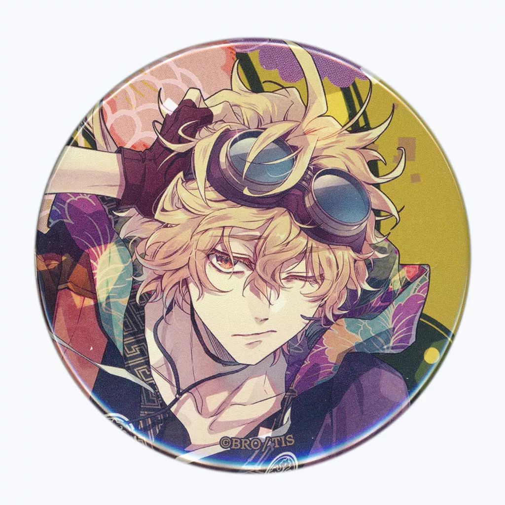 中古】バッジ・ビンズ 露草 「泡沫のユークロニア トレーディング缶