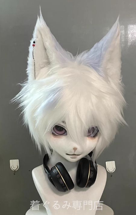 マスク 着ぐるみ ヘッド 全頭 ヘッド ケモノ ファースーツ ぬいぐるみ