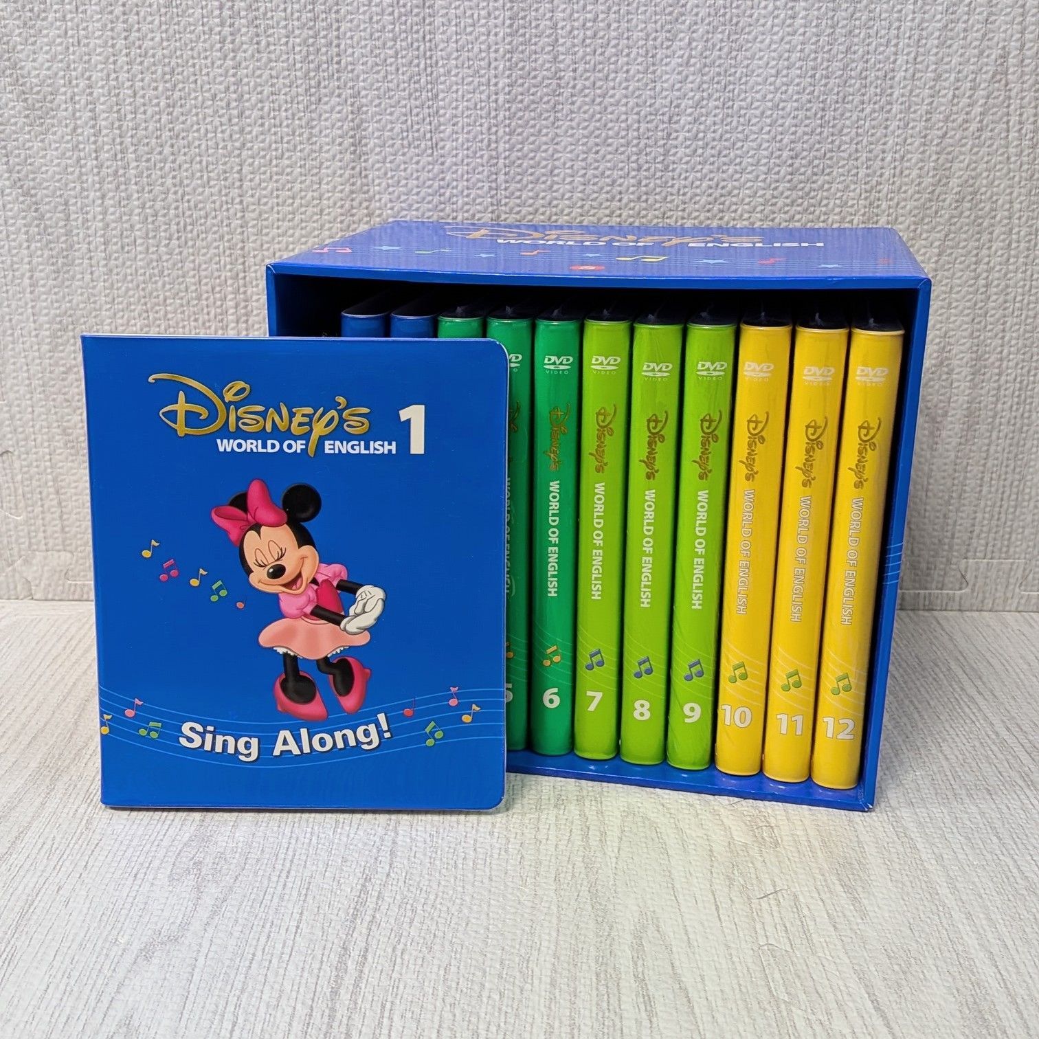 美品 DWE シングアロング ディズニー英語システム 知育玩具 DVD 新子役 
