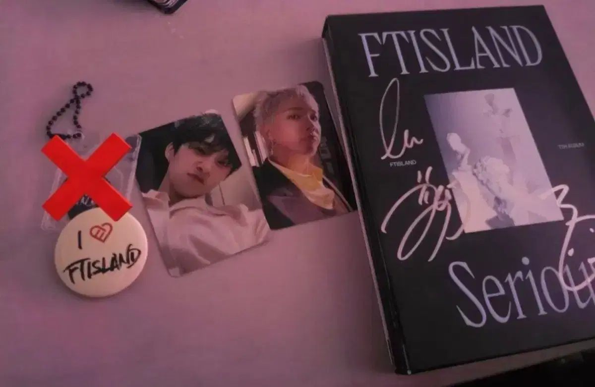 FTISLAND サインCD ラブファンシー トレカ