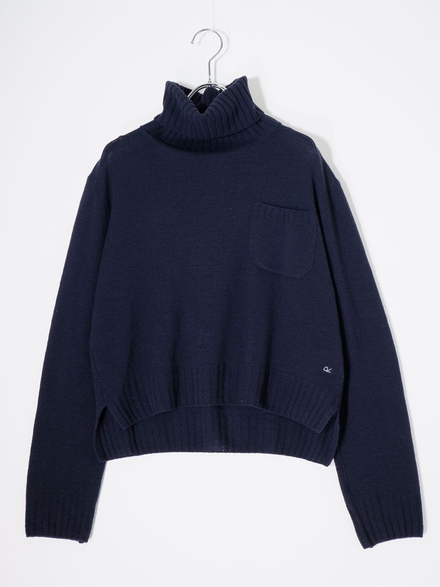 45Rフォーティファイブアール45rpm フロートガーゼのタートルネック