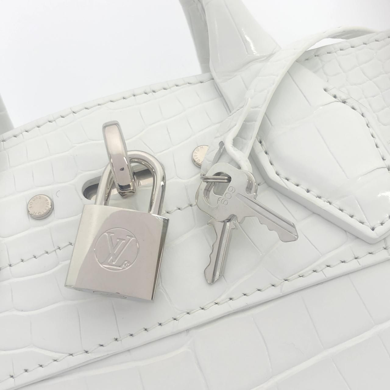 ルイヴィトン エキゾチック レザー シティ スティーマー MINI N84247