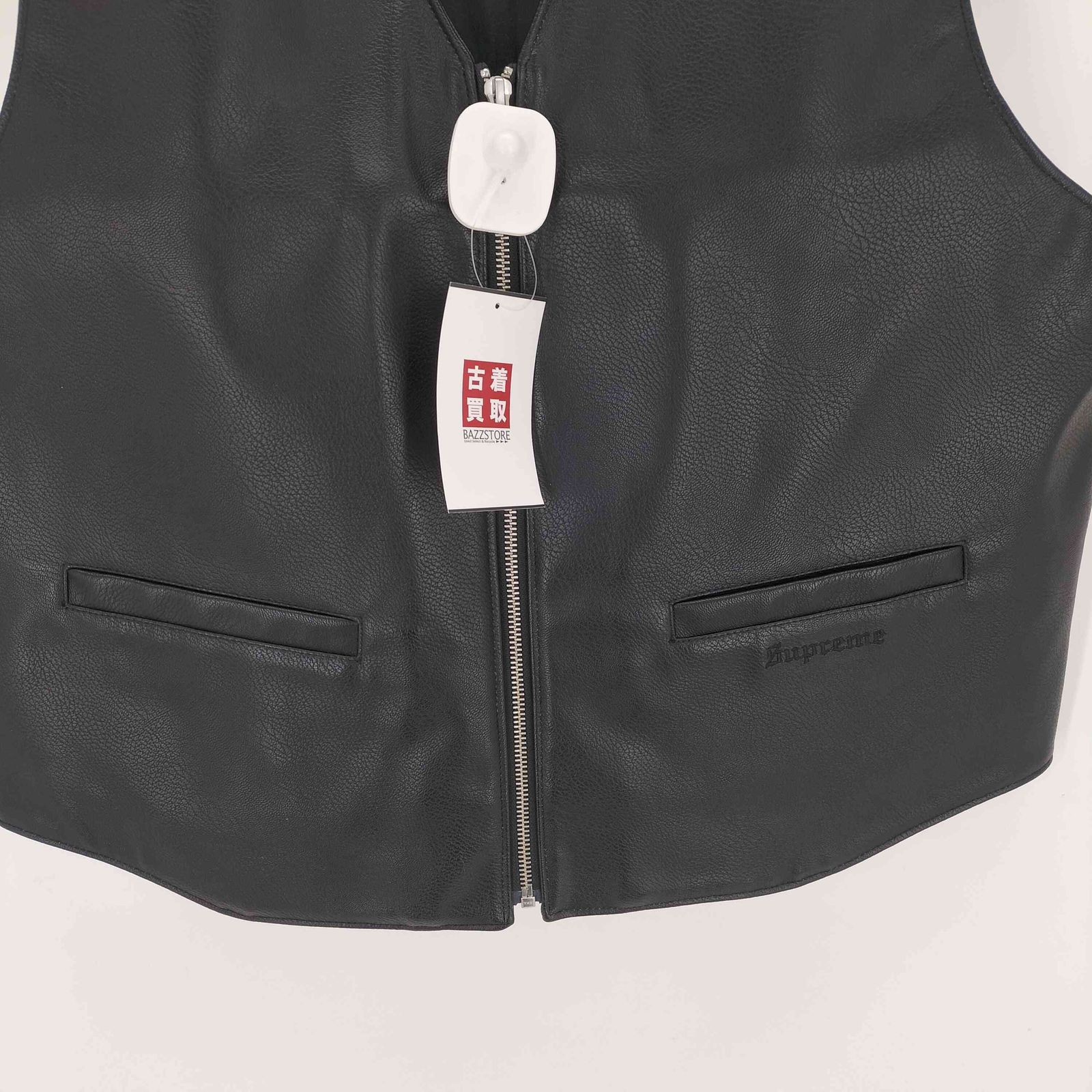 シュプリーム Supreme 24SS Toy Machine Faux Leather Vest メンズ JPN 