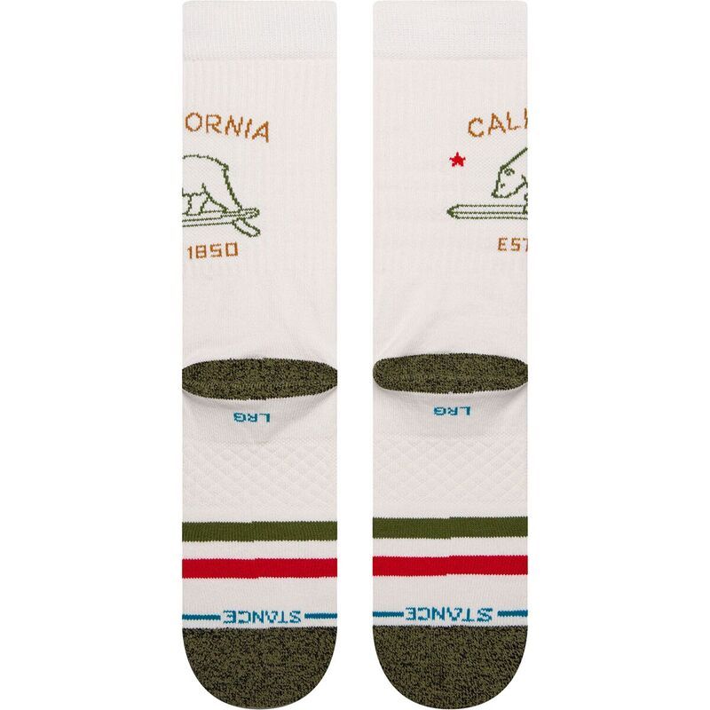 スタンス レディース アンダーウェア 靴下 Stance California Republic 2 Sock Off White オフホワイト