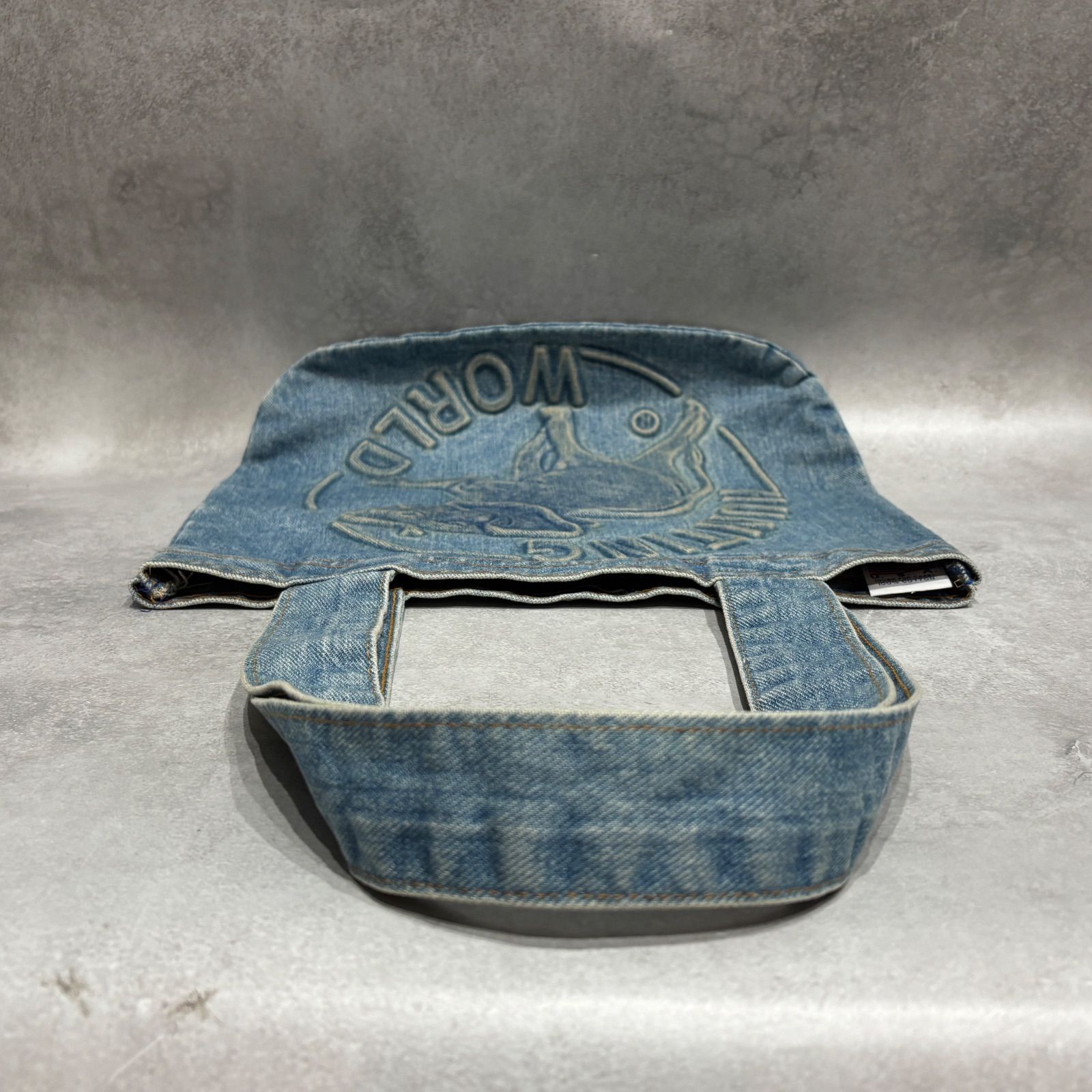 希少 HUNTING WORLD ハンティングワールド デニム トートバッグ
